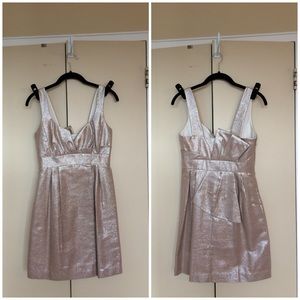 LAST CHANCE! Shimmery dress w/ bow detail on back